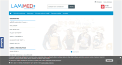 Desktop Screenshot of lamimed.cz